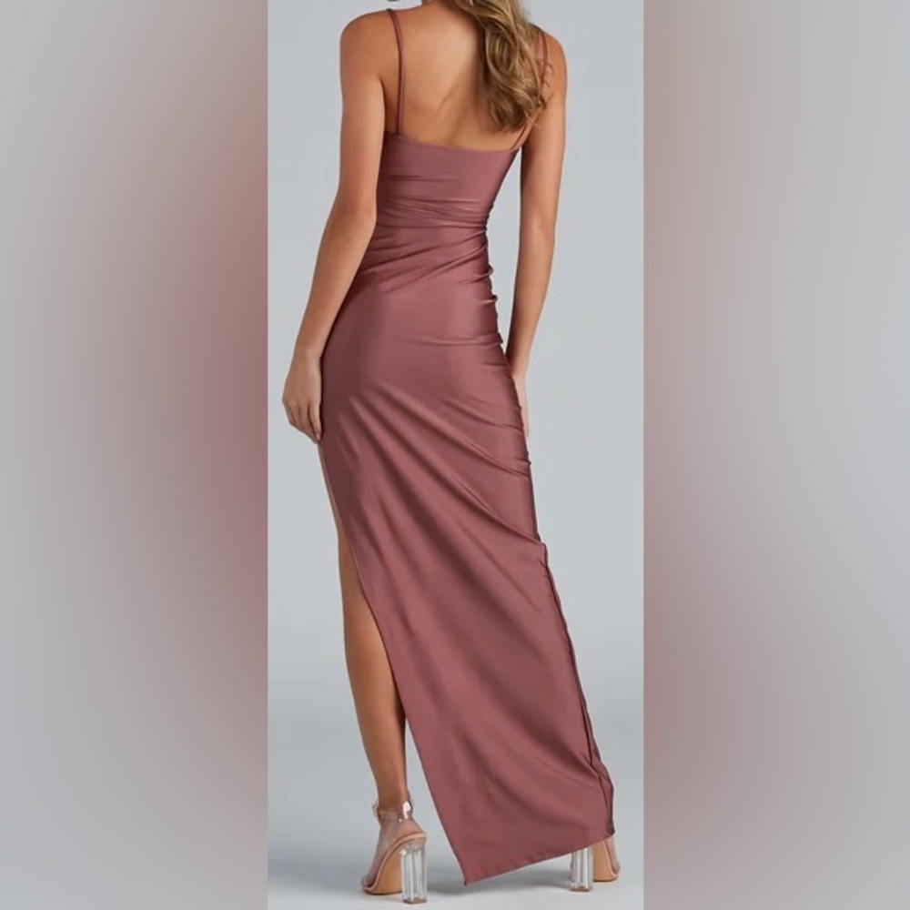 Windsor brand new with tags unworn high slit dress
